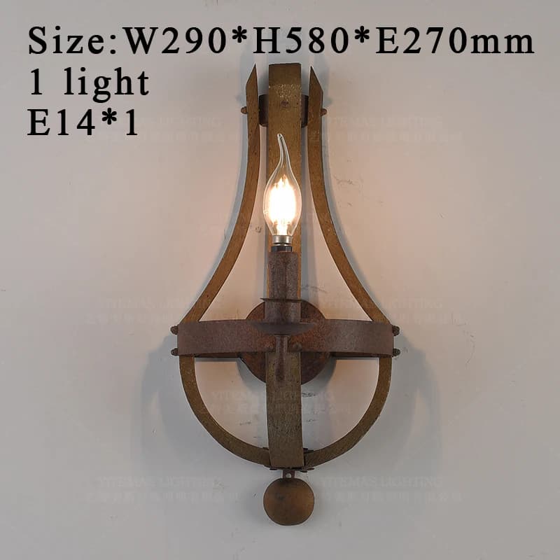 Lustre rustique éclairage rétro en bois salon lumières loft antique chambre lustres foyer grande sus
