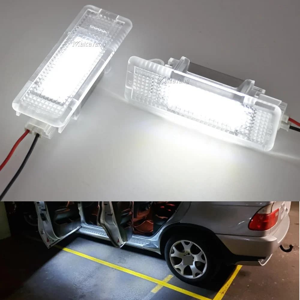 Nouvelle lampe LED de courtoisie sous la porte pour BMW X5 E53 1999-2006 E39 1995-2003 Z8 E52 1999-2