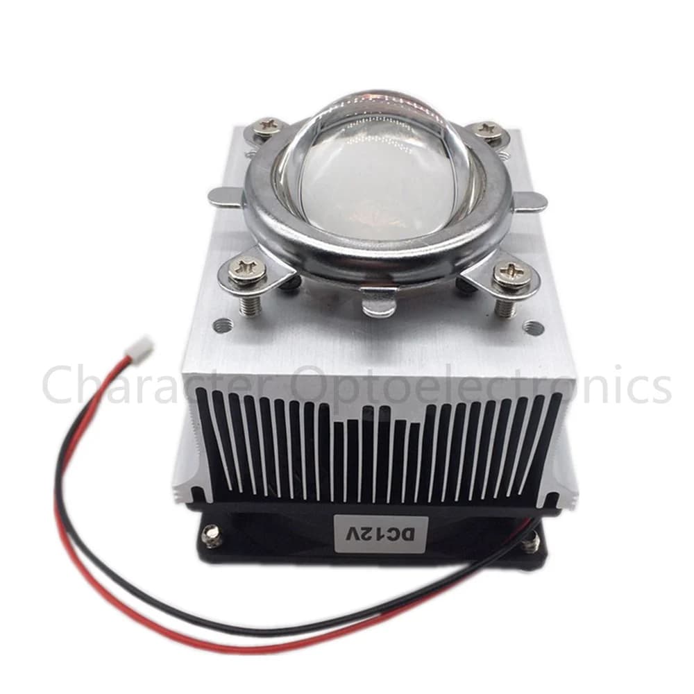 Radiateur de refroidissement pour dissipateur thermique LED + 60 90 120 degrés Lenes + support de ré