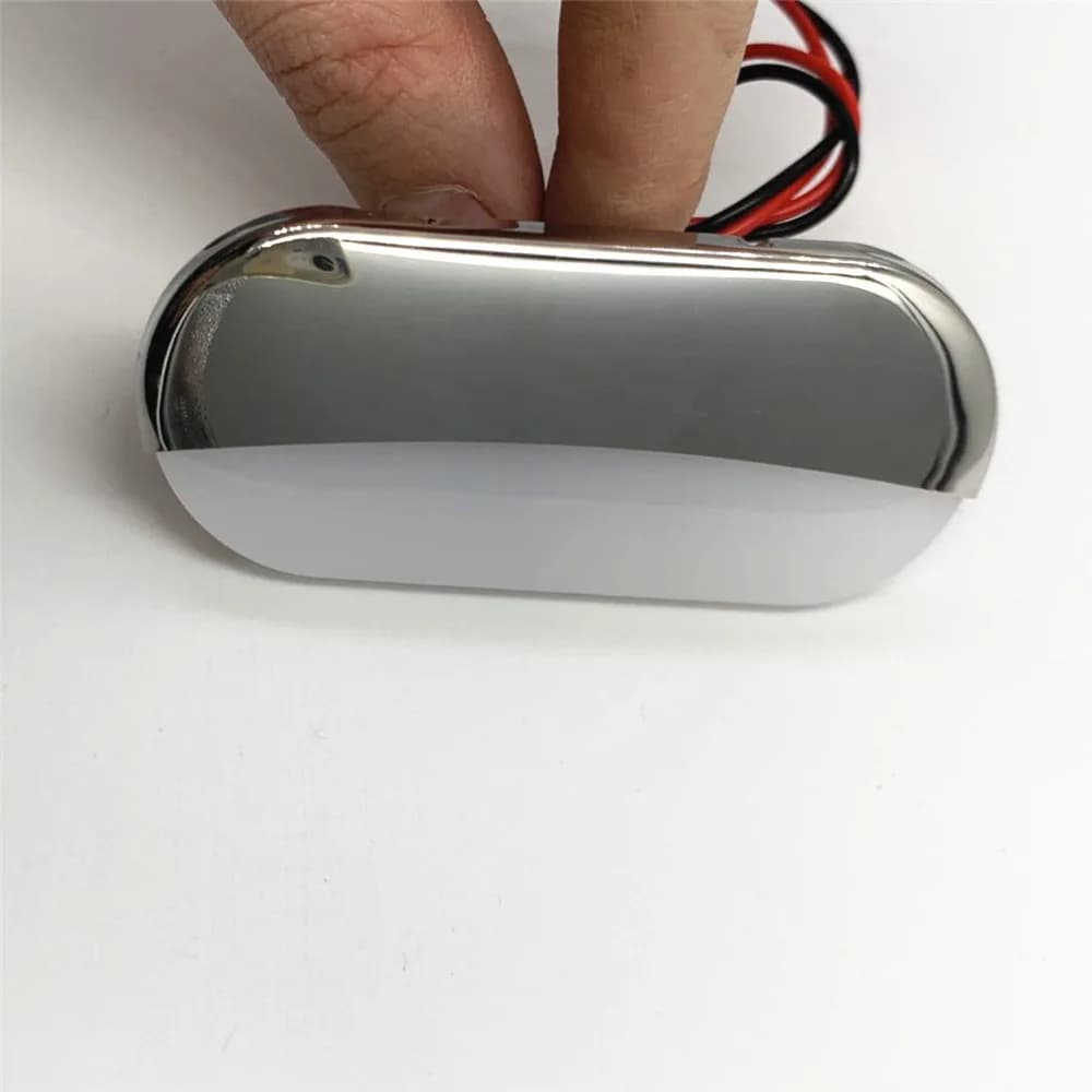 2 pièces accessoires de bateau de Yacht marin étanche blanc froid courtoisie étape lampes d'escalier