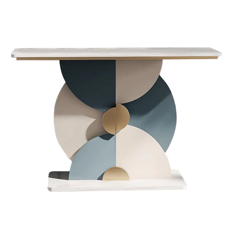 Table Console Design italien salon de luxe Table Console classique Unique Console en marbre à la mod