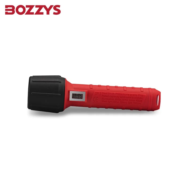 Lampe de poche 2000LM charge magnétique 3 Modes écran LCD 2x18650 batterie résistant à l'eau Camping