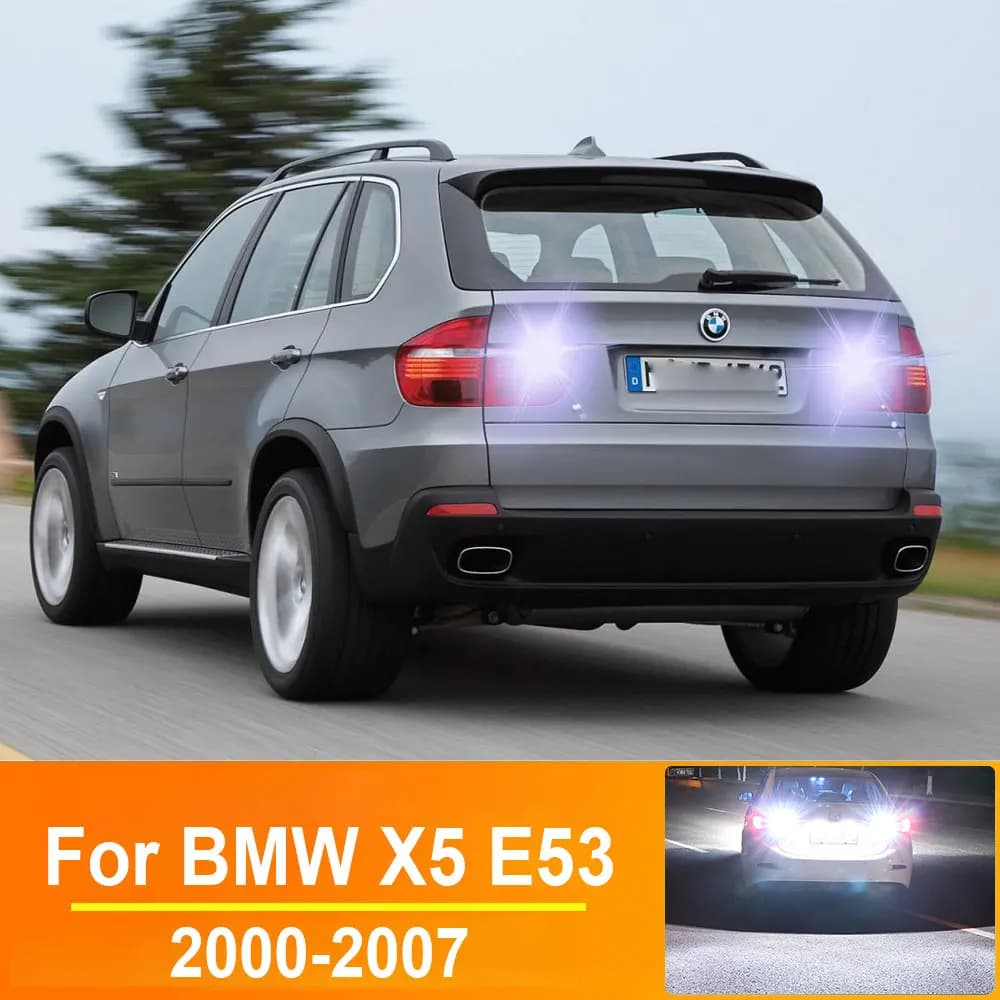Feu de recul LED pour voiture, pour BMW X5 E53, accessoires 2003 2005 2006 2007 2008 2009 2010 2011,