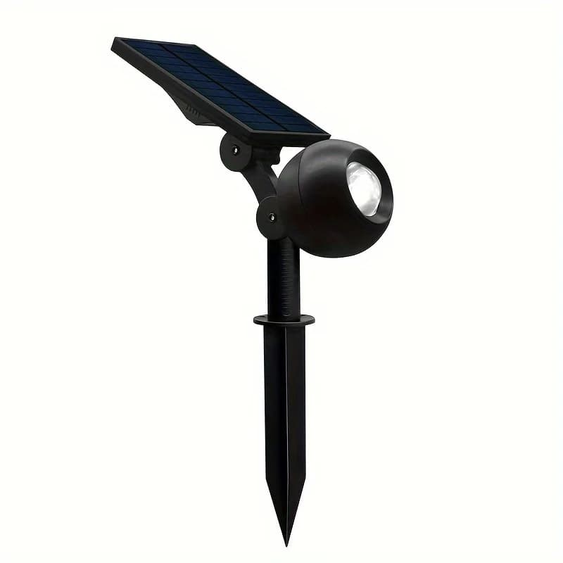 Projecteurs solaires de paysage, projecteurs solaires de coucher de soleil, lampe d'extérieur à éner