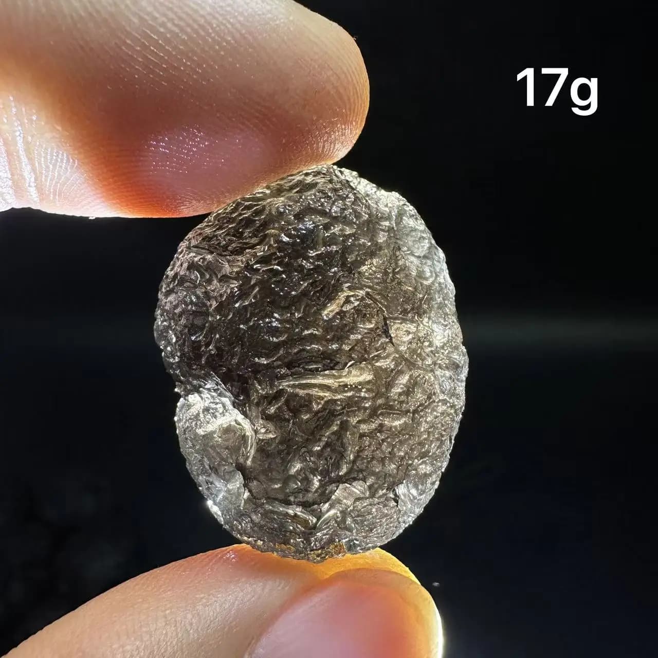 Nouveau météorite 100% naturel, spécimen minéral de météorite Sirius américaine, cristal de guérison