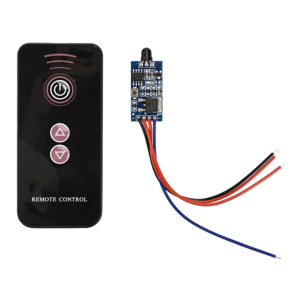 Joli intelligent à télécommande infrarouge sans fil pour contrôle des lumières LED, PWM, lumière res