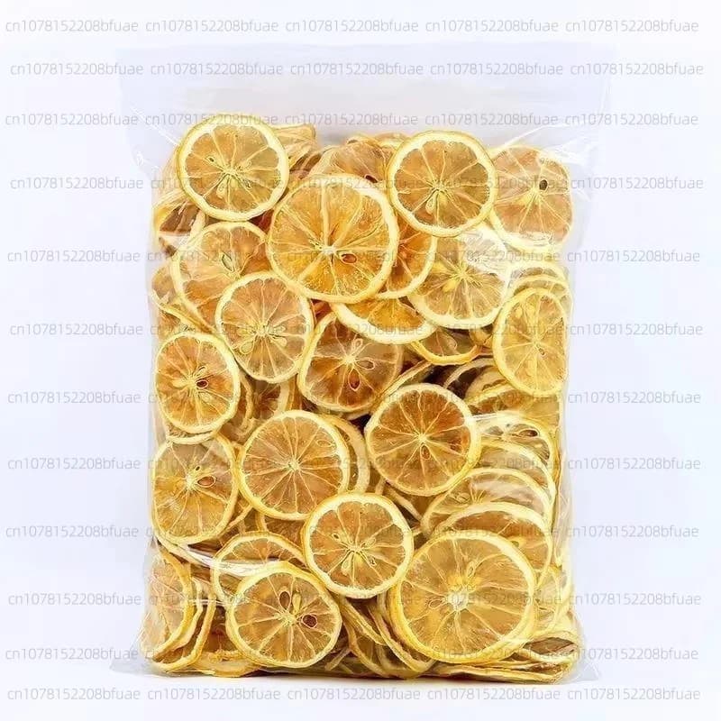 Tranche de citron artificielle, tranche de citron à l'aspect naturel, fleur décorative, décoration d