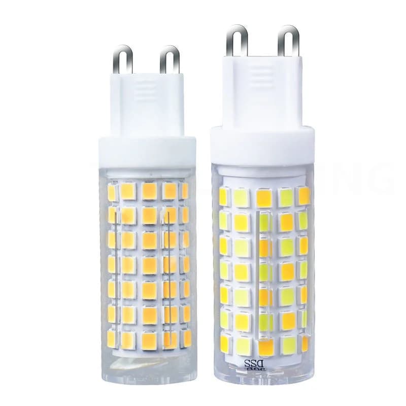 Lampe LED G9 à intensité variable, sans scintillement, 15W AC220V 110V, ampoule LED super lumineuse,