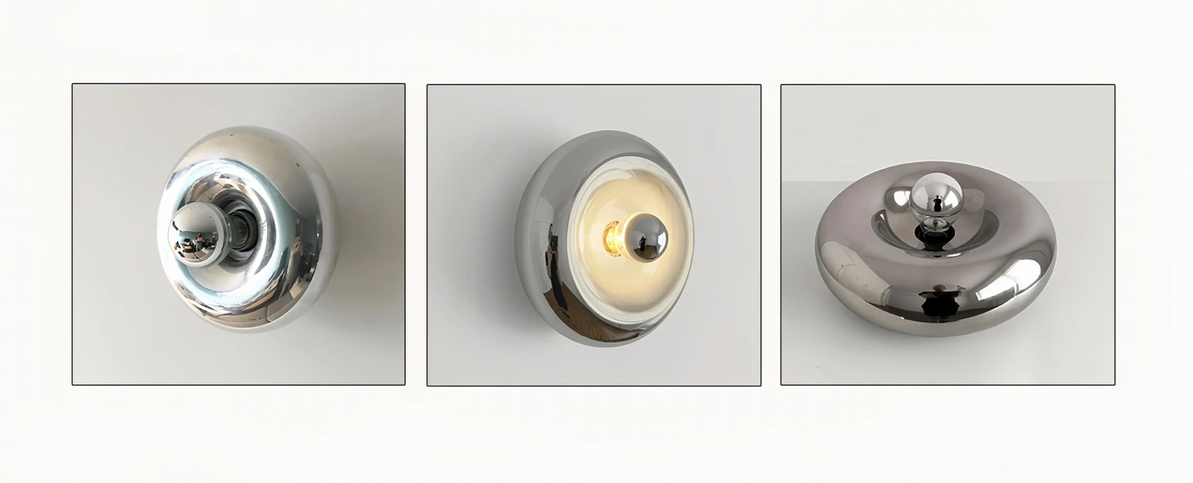 Designer lave Art applique Bauhaus moderne créatif Chrome couloir fond mur Led salon chambre chevet