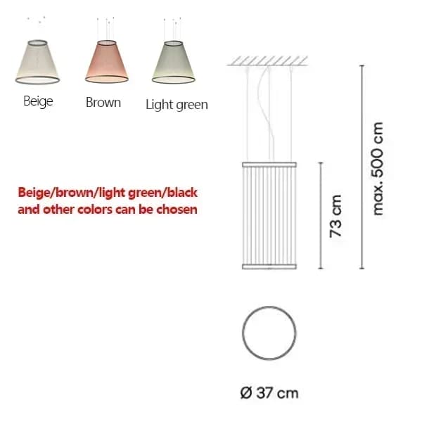 Lampe nordique design espagnol gland cercle lustre luxe suspension lampe Restaurant Villa salon esca