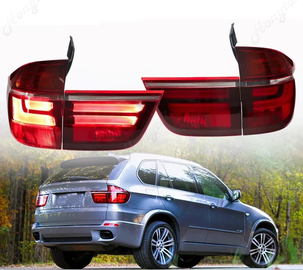Feux de freinage arrière à LED pour BMW X5 E70, feu de recul, assemblage de feux de freinage, servic