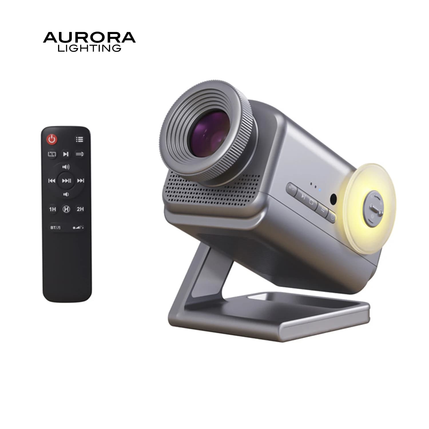 AURORA LIGHTING Projecteur 3D Mini HD 3D Galaxie Projecteur Veilleuse pour Enfants Adultes Chambre D