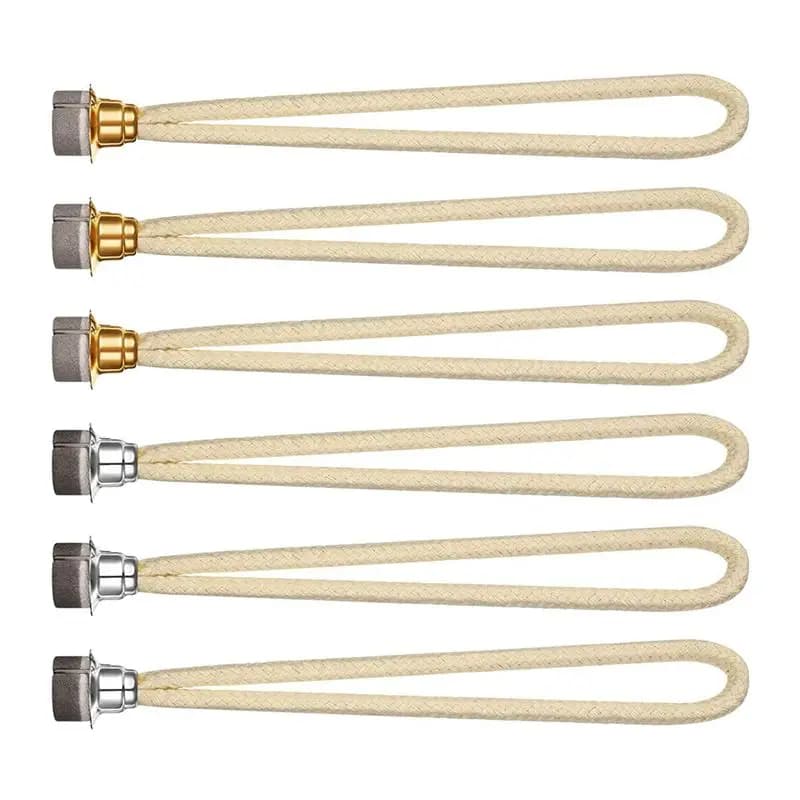 ABLQ 12 pièces Mèches catalytiques de remplacement pour lampes à huile et brûleurs catalytiques à co
