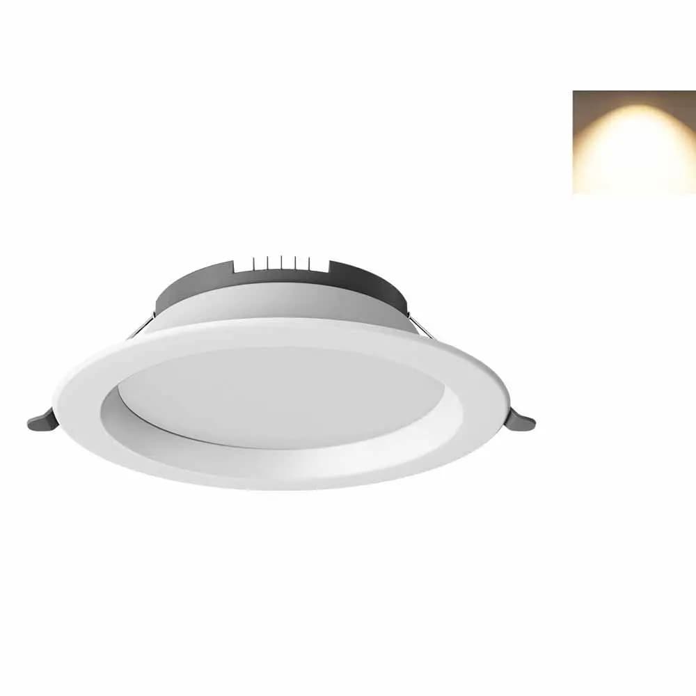 Petit spot LED encastré rond, éclairage encastré 5W 9W 12W 220V, lampe de plafond pour la maison