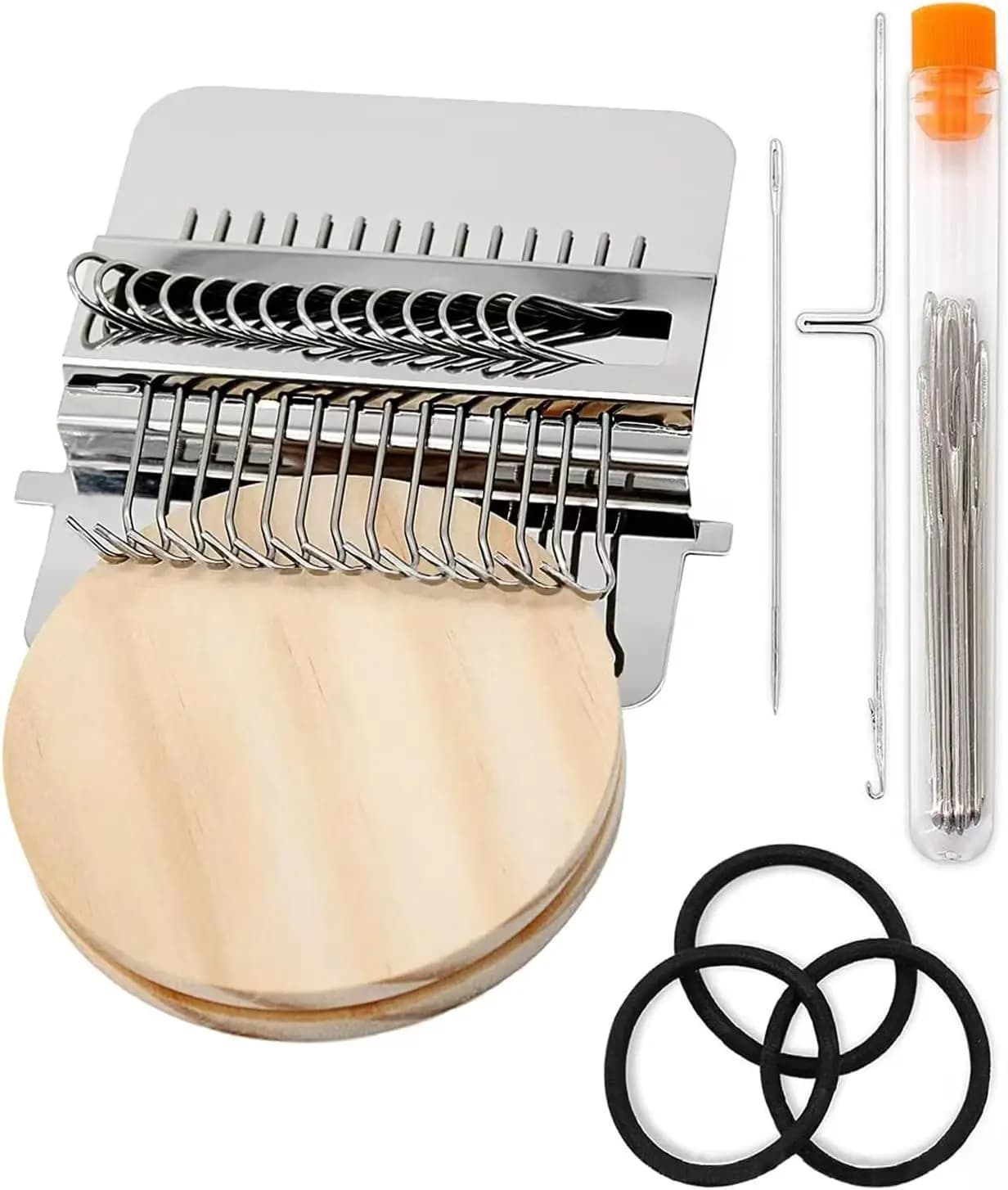Kit PatchMakers 2.0, kit de tricot à métier à tisser pour débutants, mini kit de métier à tisser por