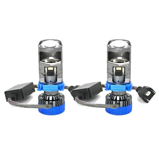 Phares à deux poutre LED A7 120W, faisceau Hi/Lo H4, lampes de projecteur super lumineuses pour voit