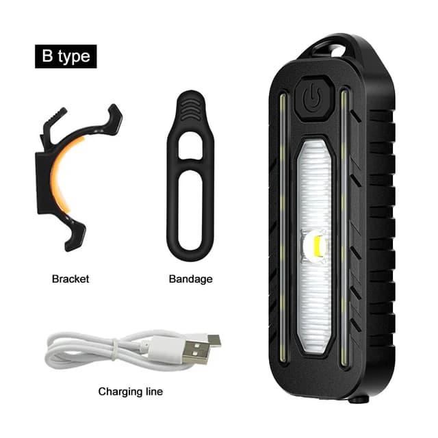 Lumière de Police LED rouge bleu lampe d'épaule attention feux de sécurité d'avertissement d'urgence