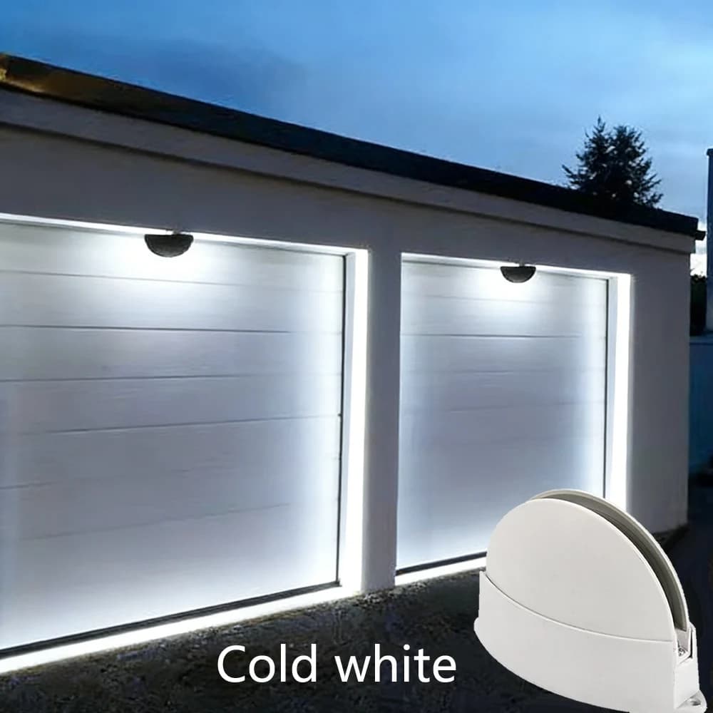 Lampes LED en forme de demi-cercle 12W pour fenêtre, cadre de porte, mur, KTV, hôtel, bar, couloir