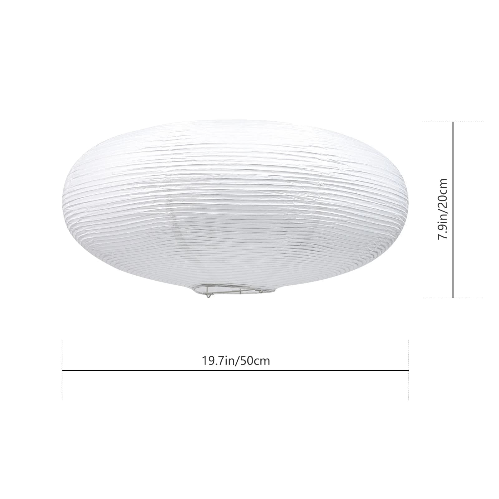 Boho abat-jour papier pendentif abat-jour Simple style japonais papier blanc abat-jour plafonnier ch