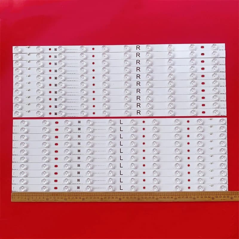 Bandes LED pour TV 60 pouces, 20 pièces, TX-60CX750E TX 60CX750E TX60CX750E, nouveauté