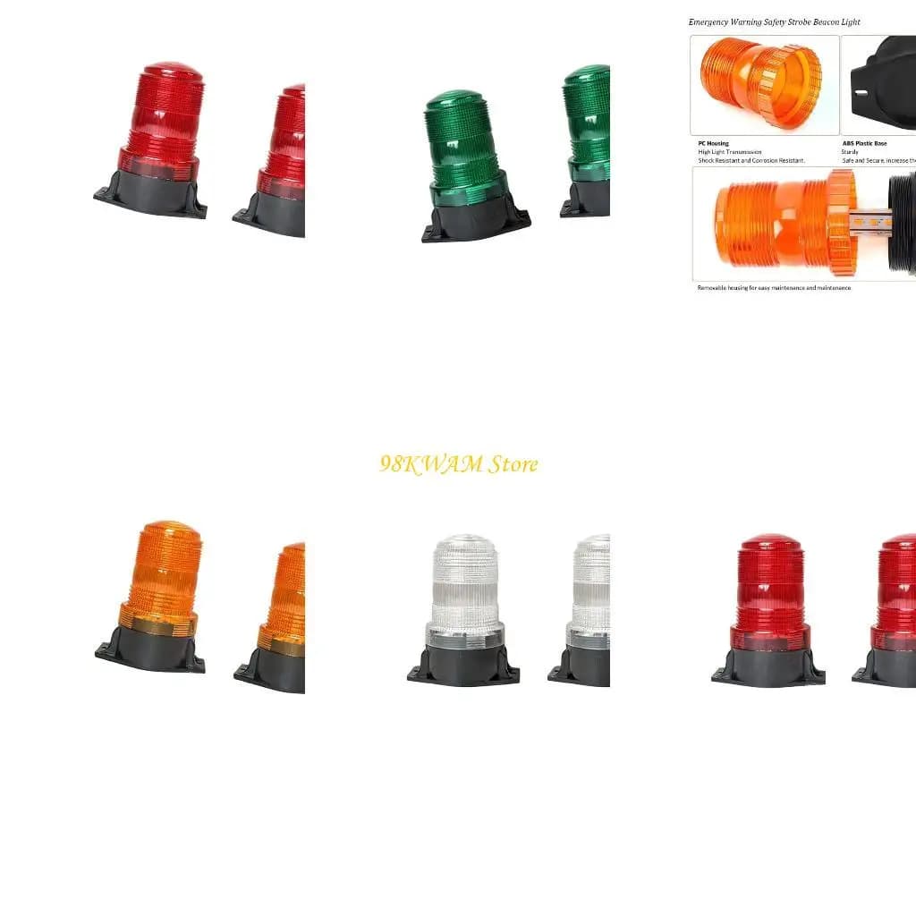 Lumière sécurité pour véhicule à petit profil, clignotant doré à haute intensité pour voiture 68UF