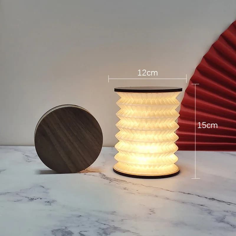 Lampe de livre pliable portable USB, veilleuse, cadeau créatif pour chambre à coucher, salle d'étude
