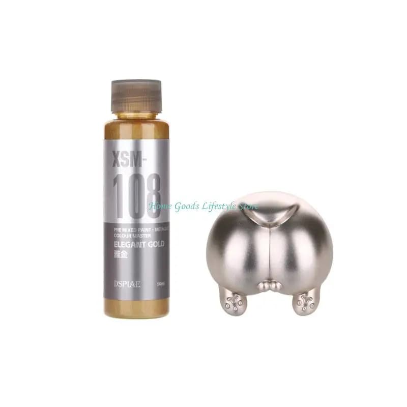 Peinture acrylique pré-mélangée E74E, modèle couleur vive, adaptée aux débutants experts
