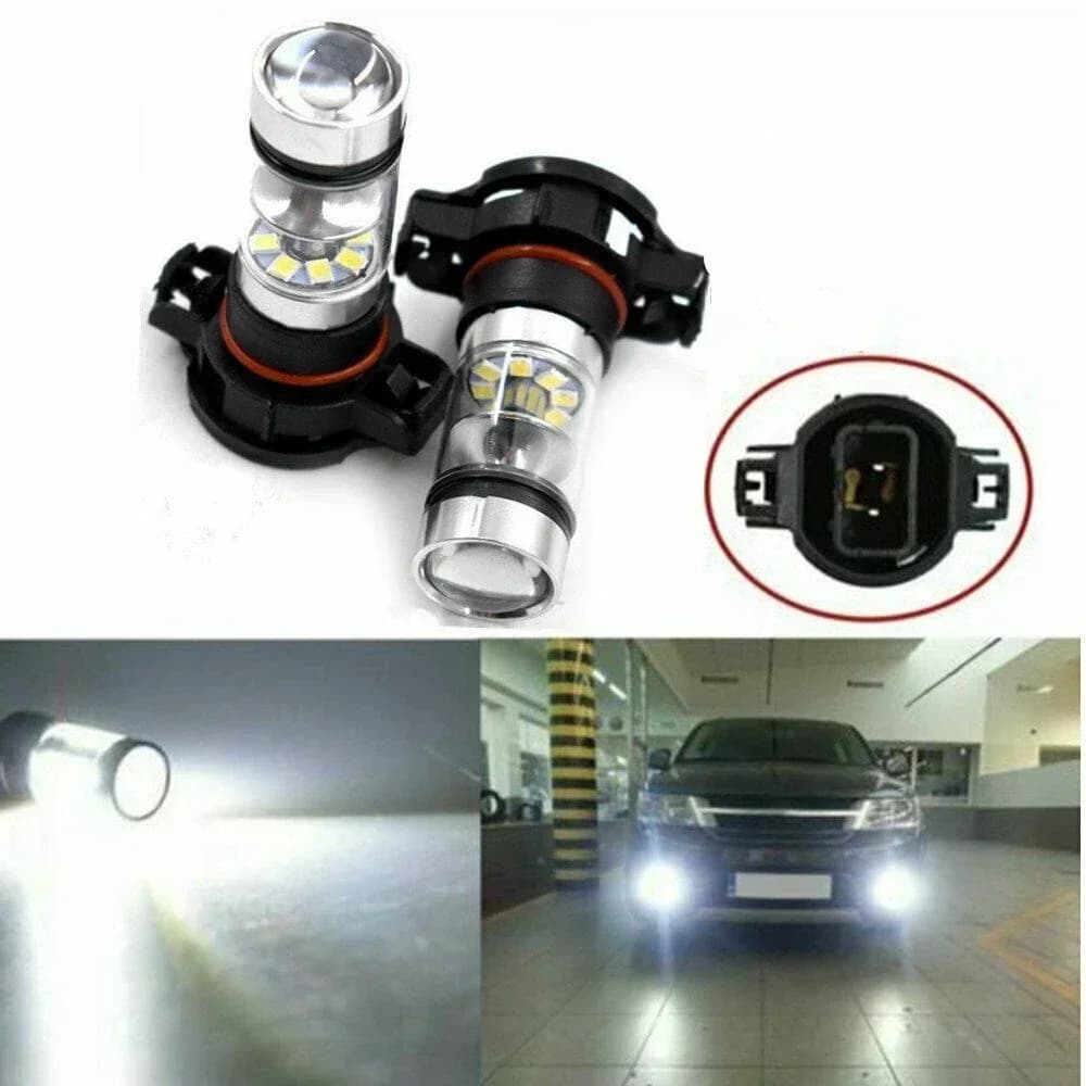 Kit de Conversion de phares antibrouillard LED H16, ampoules feux de croisement 100W 6000K Super bla