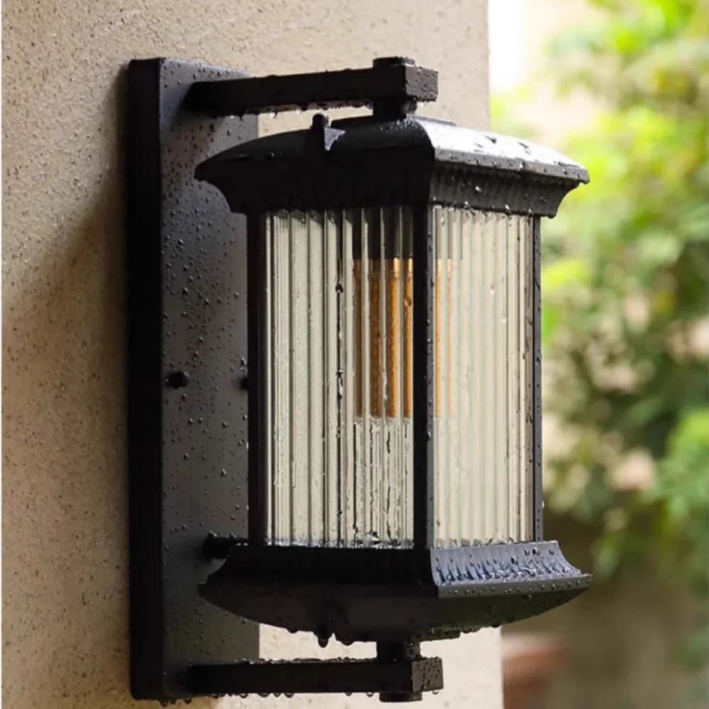 Applique murale LED en aluminium, étanche, éclairage extérieur, luminaires de jardin, luminaire déco