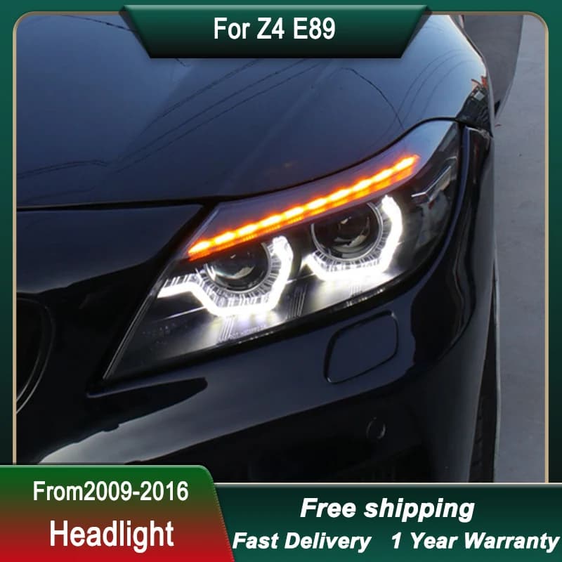 Phare de style de voiture chaude pour BMW Z4 E89 09-16 mise à niveau vers le nouveau style lampe fro