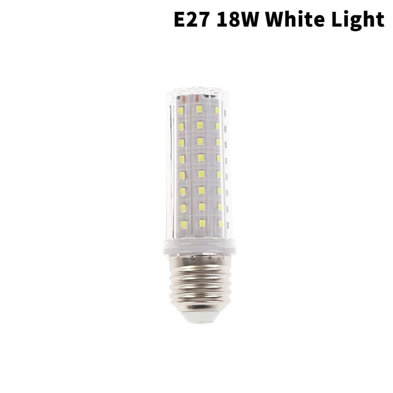 Ampoule LED E27 E14 18W 20W 30W, type maïs, AC85-265V, sans scintillement, LED SMD 2835, ampoule bou