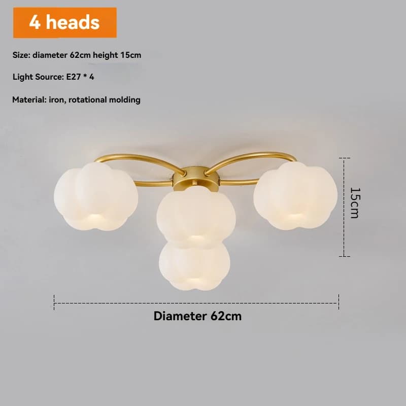 Lampe de chambre à coucher moderne nordique design américain personnalité créative nuage étude maiso