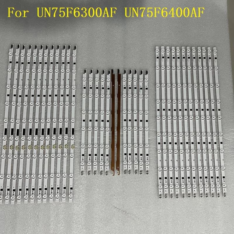 Rétroéclairage LED pour Samsung UA75F6400AM UЕ75F6300 UN75F6400AF D2GE-750SCA 750SCB-R3 750SCC BN96-