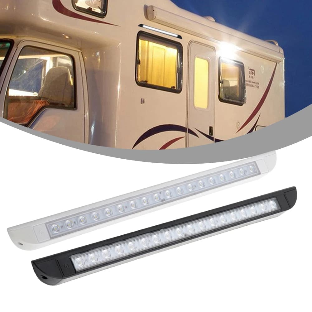12-28V DC RV LED lampes intérieures étanches barre lumineuse RV Van Camper lampe extérieure LED auve