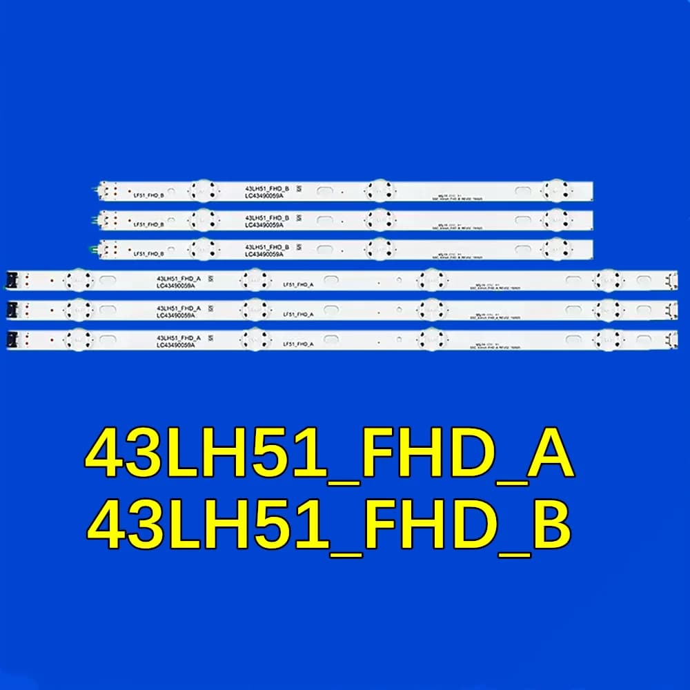 Rétroéclairage LED pour téléviseurs 43LH5600 43LH5700 43LH5900 43LH510V 43LH520V 43LH570V 43LH590V 4