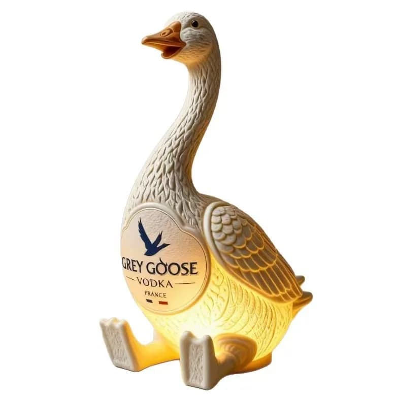 Lampe de nuit en forme de canard Grey Goose 30e anniversaire 2026, décoration d'intérieur