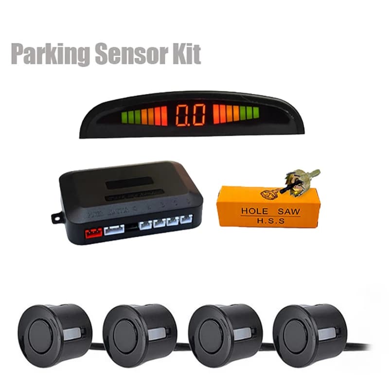 ParkStapKit-Kit de capteurs de stationnement LED pour voiture, affichage numérique précis de l'alarm