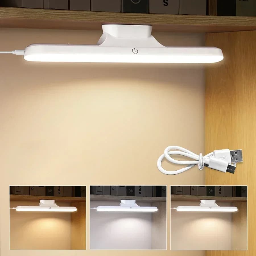 Miroir magnétique avant maquillage lumière LED tactile veilleuse USB Protection des yeux lampe de le