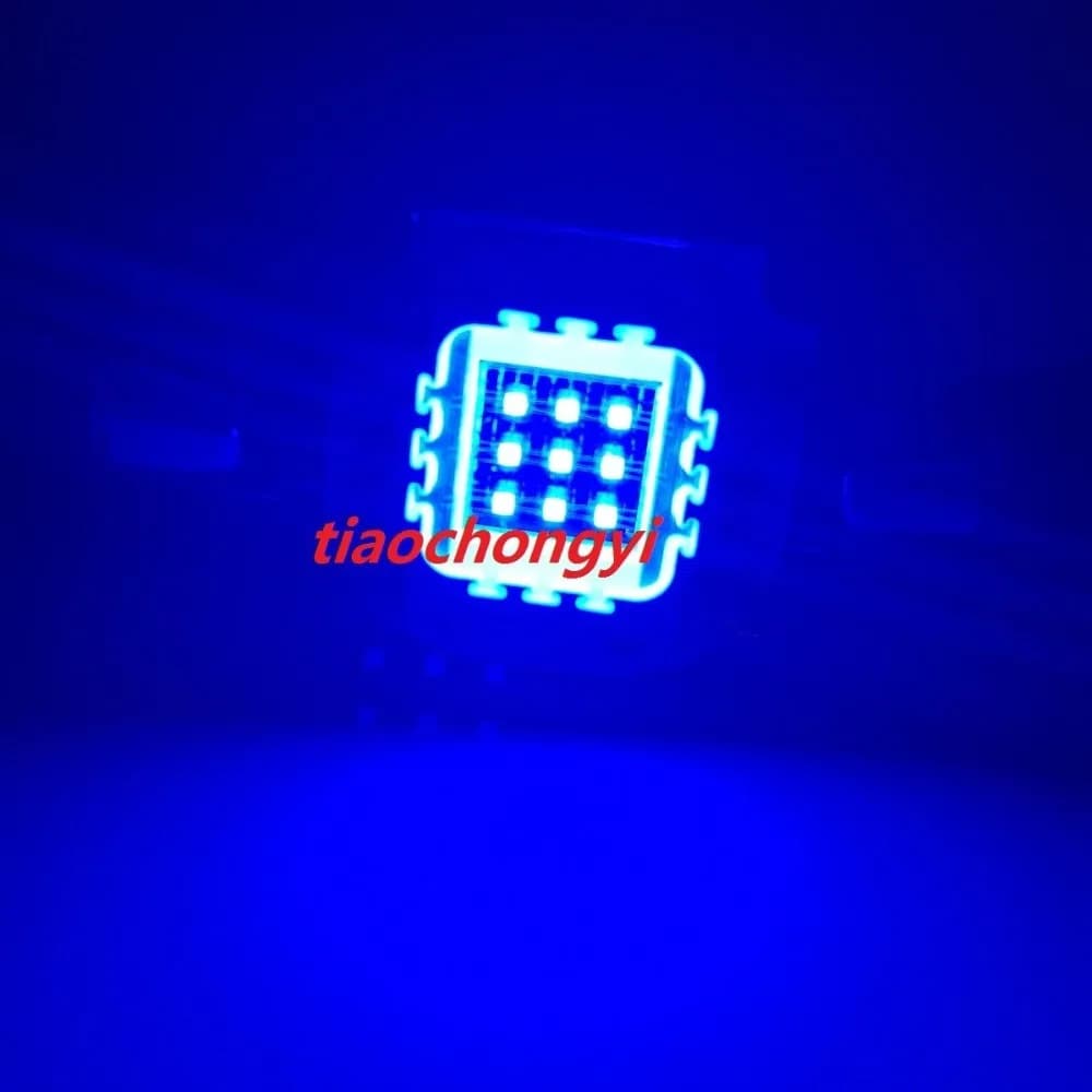 1 pièces-20 pièces 10W bleu Royal 445NM 900mA lampe LED haute puissance pour plante d'aquarium
