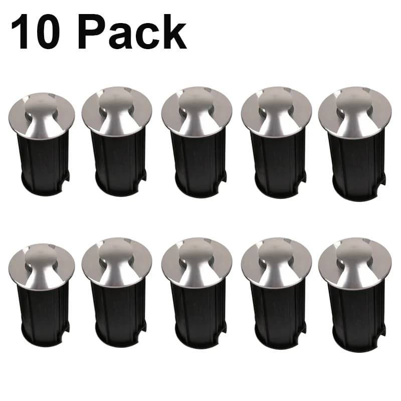 10 PCS/lot IP67 éclairage extérieur pour jardin cour escabeaux plancher pont 5 W LED encastré lampes