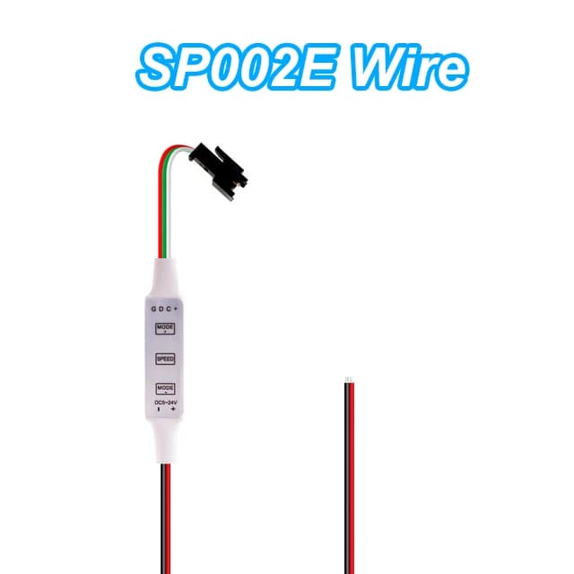 SP002E SP621E WS2812B WS2811 Pixel LED contrôleur de bande lumineuse Mini 3 touches WS2812 contrôle