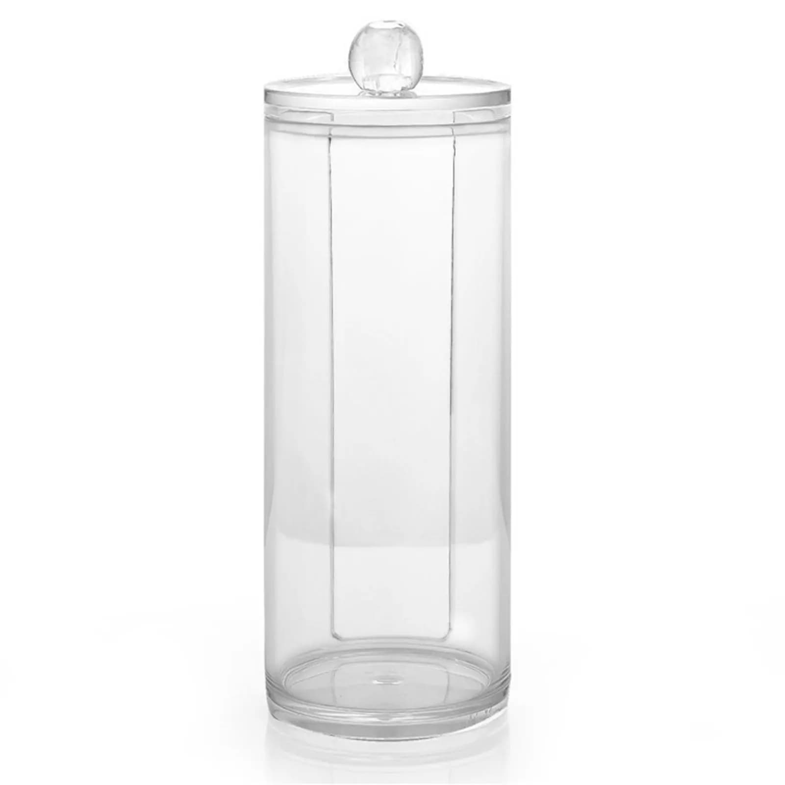 Distributeur de tampons de maquillage multifonctionnel, porte-maquillage peu encombrant, conteneur p