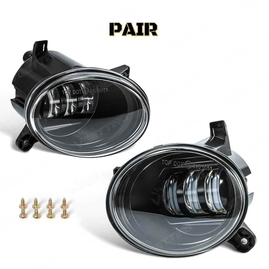 Feu antibrouillard à lentille LED, pour Audi A1 A4 Wagen A5 A6 B8 C7 Q3 2009 2010 2011 2012 2013 201