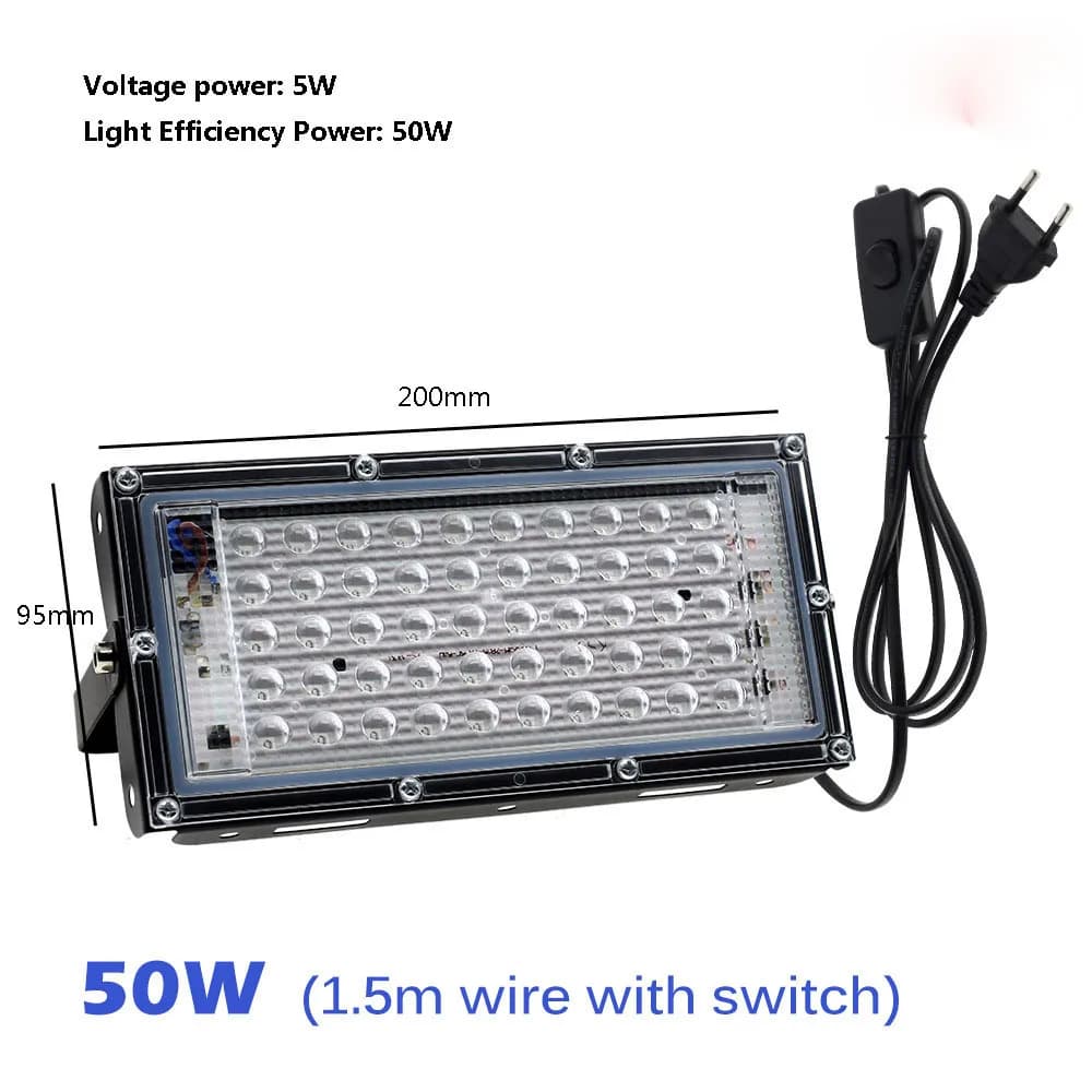 Led 100W 300W lumière violette 365nm lampe à polymérisation UV 395nm lampe de détection fluorescente
