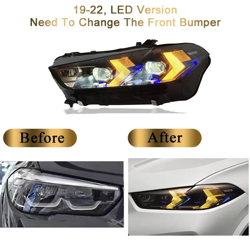 Feux arrière LED pour voiture, ensembles d'éclairage automobile pour BMW X5 G05 2019-2024, feux de j