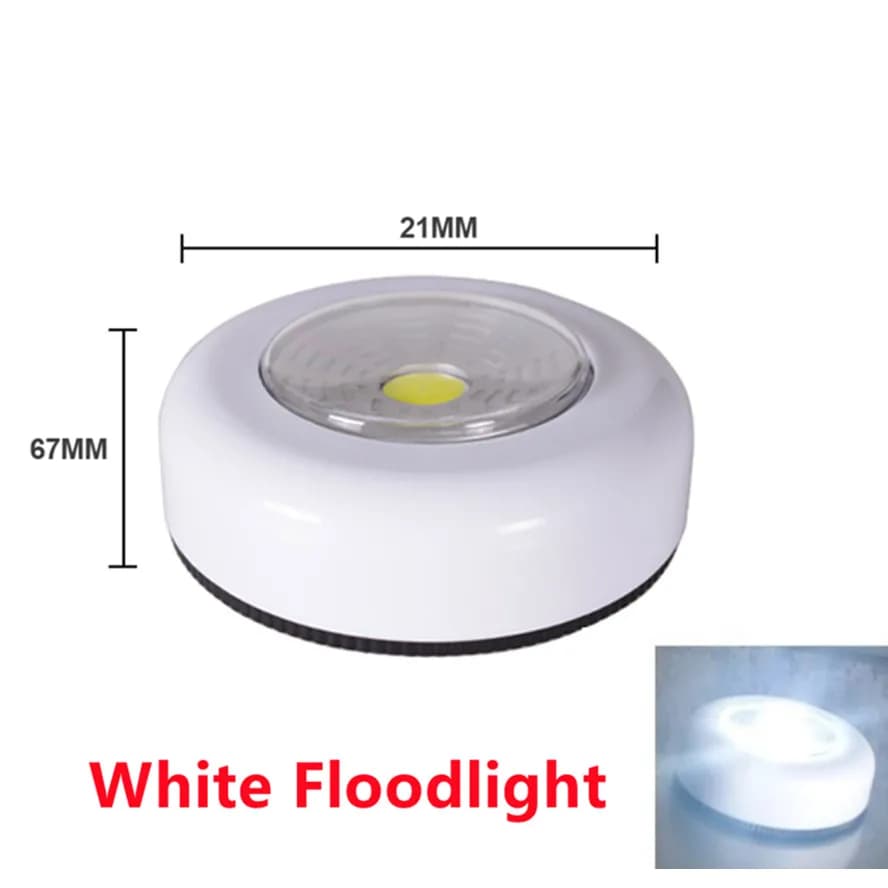 Lampe LED tactile à piles pour armoire, luminaire décoratif d'intérieur, idéal pour une cuisine, une