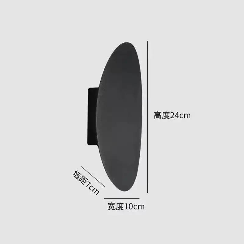 Lampe murale d'extérieur étanche pour salon, couloir, chambre, balcon, lampe de chevet moderne minim