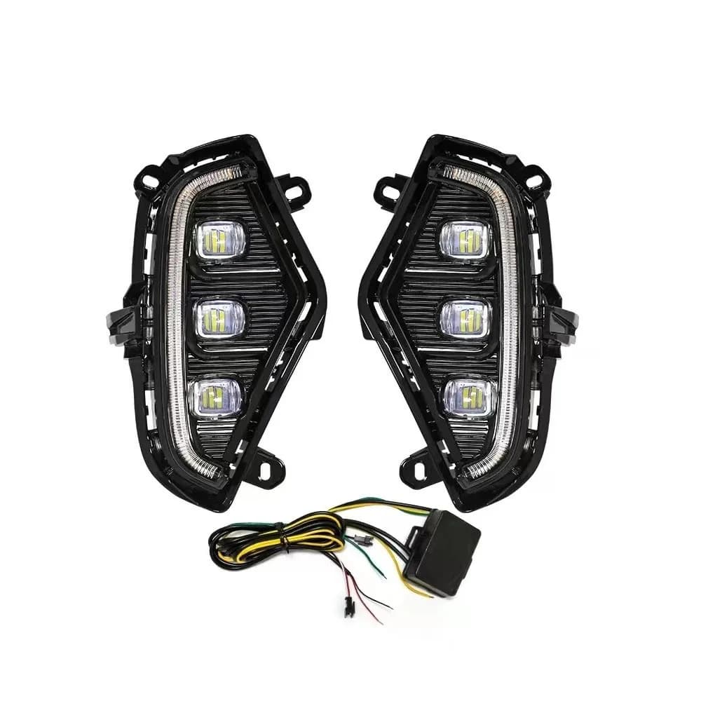 Feux de jour LED pour voiture, adaptés à la Toyota Rav4 Rav 4 2019 2020 2021 2022 2023, accessoires