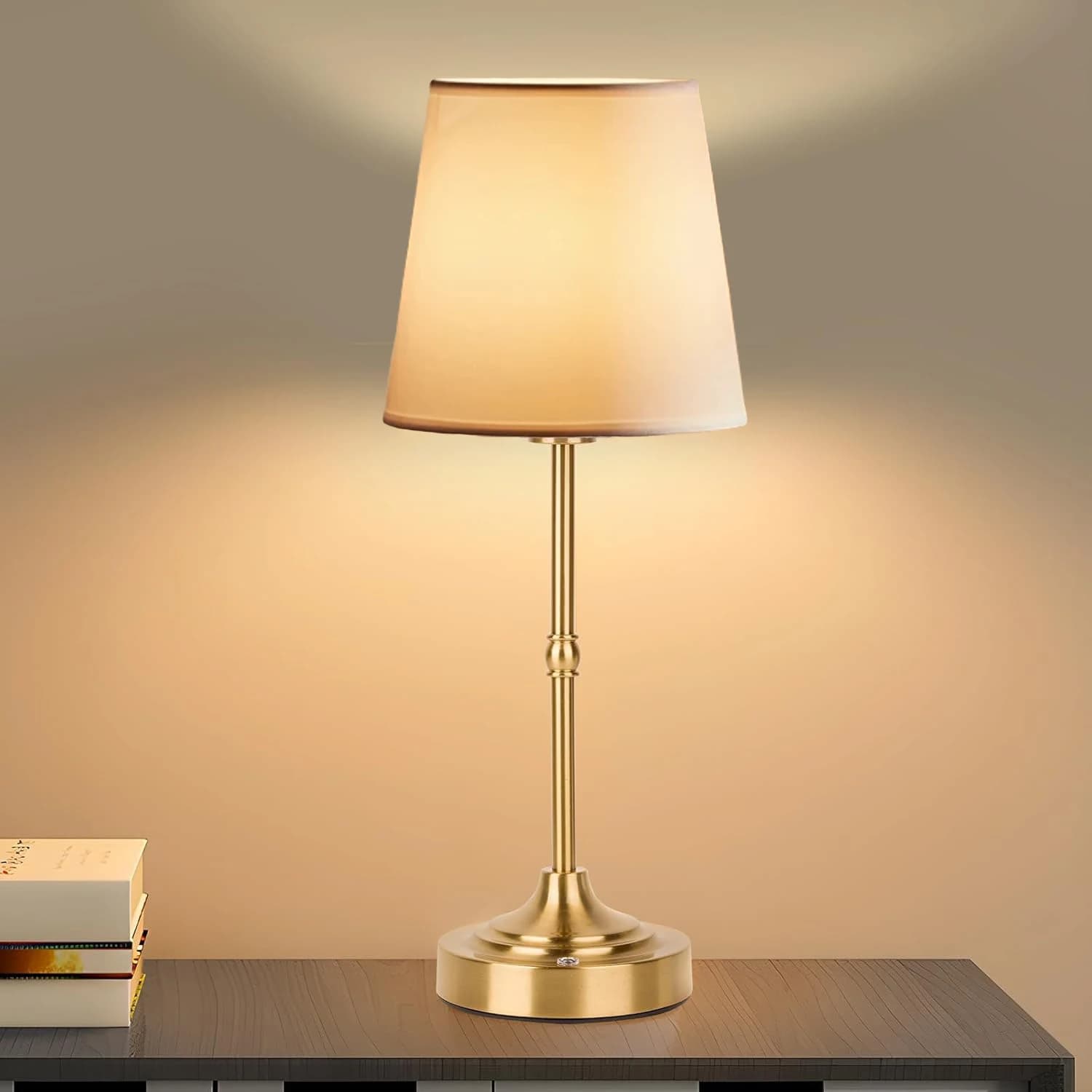 LED lampe de Table capteur tactile bureau veilleuse Rechargeable sans fil lampe de lecture pour Rest