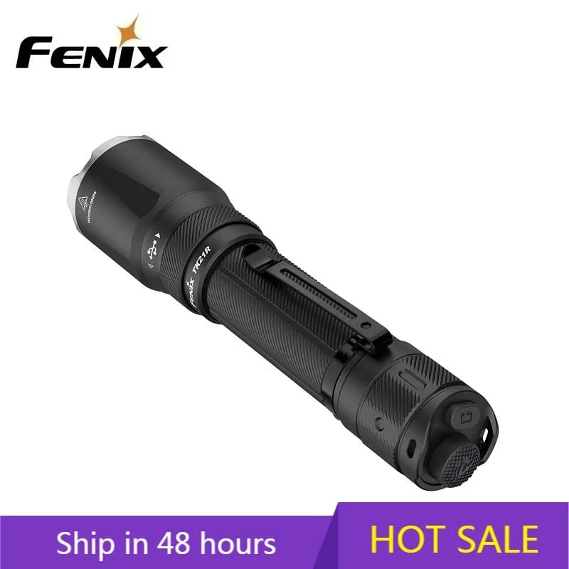 FENIX TK21R 3600 Lumens lampe de poche tactique intégrée 6000mAh batterie Rechargeable pour les mili